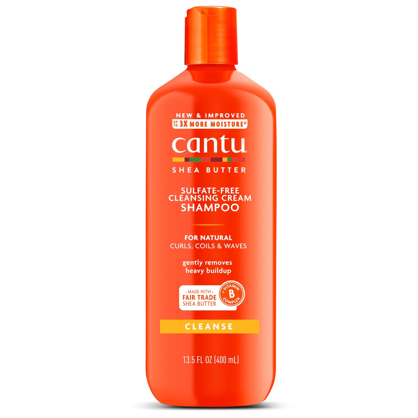 Cantu Shea Butter Sulfate-free Cleansing Cream Shampoo, 3 Fluid Ounce