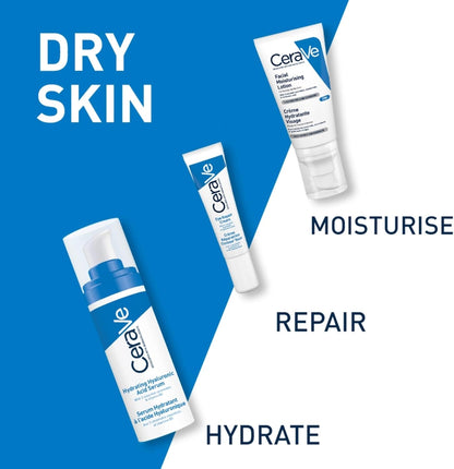 CeraVe PM Facial Moisturising Lotion with Hyaluronic Acid and 3 Essential Ceramides for Normal to Dry Skin 52ml